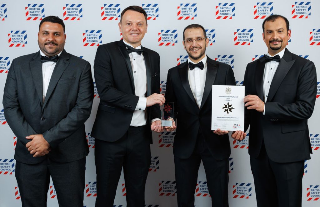 Bahrain Network (BNET) Earns Prestigious Global Safety Awards for Unwavering Commitment to Health & Safety Standards